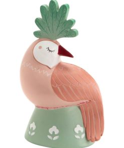 Tirelire Armand l'oiseau (18 cm) - Rose