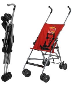 Poussette Canne First Easy De 6 À 36 Mois - Cars - Rouge