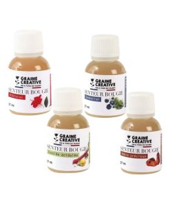 4 parfums pour bougie - Printemps - Multicolore