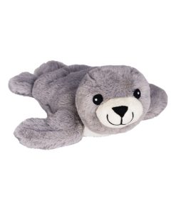 Peluche Bouillotte Otarie - Made in France - Gris