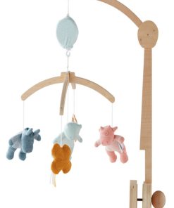 Mobile Musical En Bois Iconiques Multicolore - Multicolore