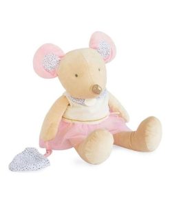Doudou Doudou et compagnie Souris Beige Pantin - Suzie en Tutu - Beige