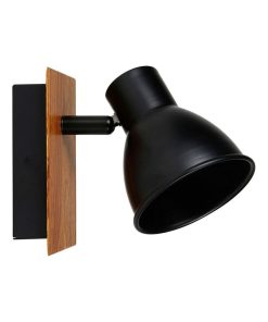 Applique spot orientable Atelier - Noir