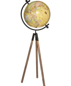 Globe terrestre géant sur trépied Wild H75 cm - Beige