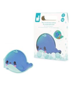 Mon Livre de Bain Baleine - Multicolore