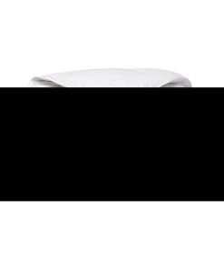 Bleu Câlin - Couette Duvet été légère et gonflante - 90% Duvet de Canard - Blanc