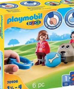 70406 Wagon Chien, 'playmobil' 1.2.3 - N/A
