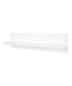 ROBA Étagère Murale pour Chambre Enfant - 90 cm - Blanc - Blanc