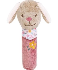 Doudou Nattou Chien Beige Cri-Cri Pouet - Iris & Lali - Beige