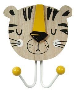 Lot de 3 patères Tigre - Beige