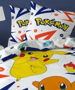 Parure de lit 'Pokémon' - 1 personne - Multicolor