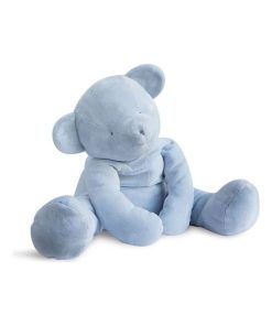Doudou Doudou et compagnie Ours Bleu DC3181 Pantin - J'aime mon doudou - Bleu