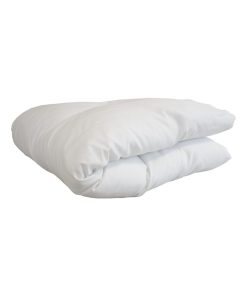 Steff - Couette edredon - coton percal - OEKO-TEX standard 100 - Blanc