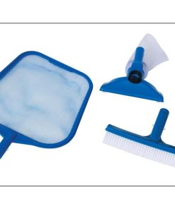 Set de nettoyage pour piscines. Manche non inclus - N/A