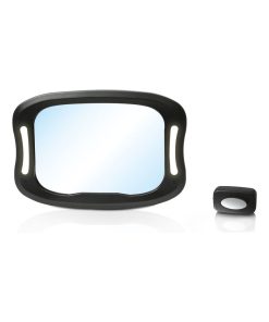 Miroir de surveillance avec lumière LED XXL Ezi Mirror Led - Noir
