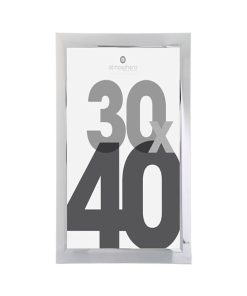 Cadre photo 30x40 cm Lise argent - Argent