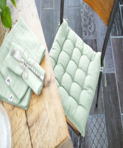Assise matelassée collection Kala - Vert clair