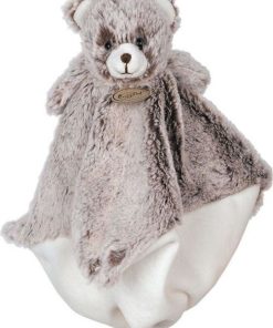 doudou Babynat Ours Marron BN051 Les Flocons Plat - Marron
