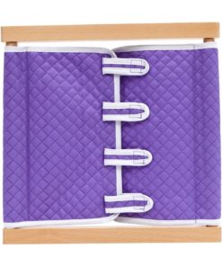 Mon 1er cadre d'habillage velcros violet - N/A