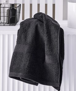 Serviette de bain 50 x 90 cm - noir