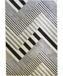Tapis salon 120x170 ZIGRA Gris fabriqué en Europe Exclusivité idéal pour Chambre - Gris
