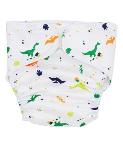 Couche lavable - Dino - Multicolore