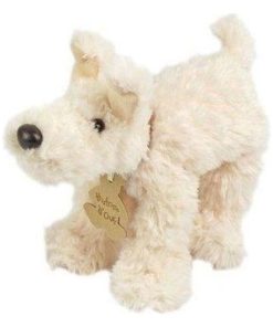 Doudou Histoire d'ours bear papat écru h : 21 cm dès la naissance - ho1439-chien ecru - Blanc