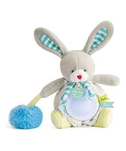 doudou Doudou et compagnie Lapin Vert DC3053 Lovely Veilleuse - Vert