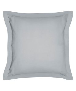 Taie d'oreiller volant 'ORGANIC' 'TODAY' - Gris