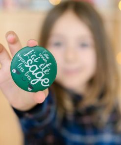 Maxi Badge De Noël | Super Très Très Sage | Version Verte - N/A