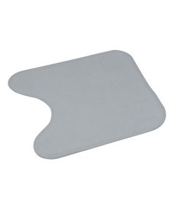 Tapis contour de WC vitamines uni - Gris