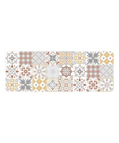 Tapis mousse Salou persane orange - Orange