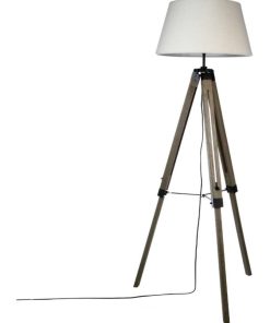 Lampadaire trépied RUNO LIN H145cm - Multicolore