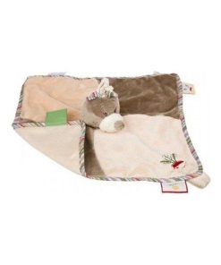 Doudou Noukies Taupe Marron Emma Plat - Marron
