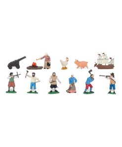 Figurines colons d'Amériques - N/A