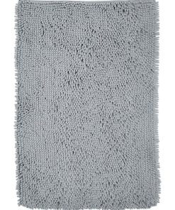 Tapis de bain mèche uni 'ESSENTIAL' 'TODAY' - Gris