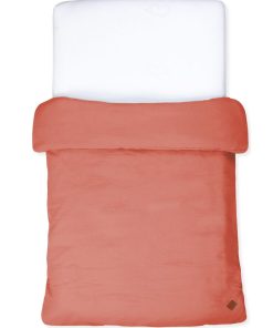 Housse de couette en gaze de coton, Jeanne - Marron