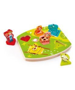 Puzzle À Encastrement Sonore La Ferme (6 Pièces) - N/A