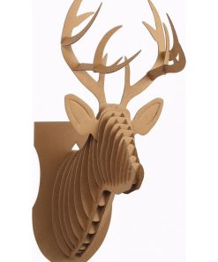 Trophee Renne En Carton Grand Modele - N/A