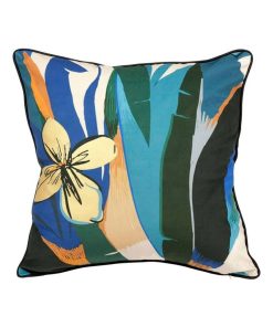 Housse de coussin 40x40 cm Hawai - Bleu