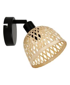 Applique spot orientable bambou Hanoi - Beige