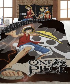 Parure de lit 'One Piece' - 1 personne - noir