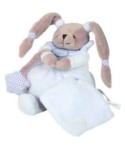 Doudou et Compagnie Lapin Celeste Boule DC2399 - Blanc