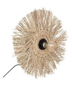 Applique paille Tea naturel D34 - Beige