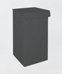 Panier à linge pliable intissé - anthracite