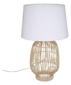 Lampe droite Lucia naturel H48.5 - Beige