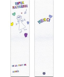 Marque Page Super Maîtresse | Version Cœurs - N/A
