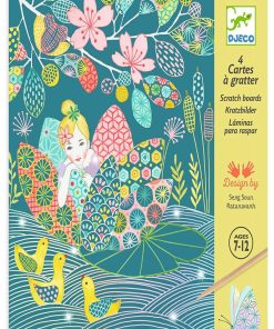 Pochette 4 Cartes A  Gratter L'étang - N/A