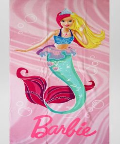 Serviette de plage 'Barbie' - Rose