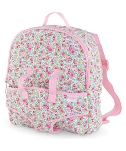 Sac à Dos porte-poupon Fleuri pour poupon 30 cm - N/A